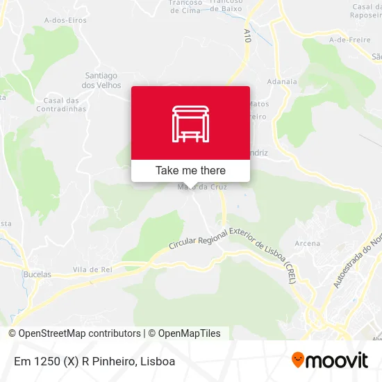 Em 1250 (X) R Pinheiro map