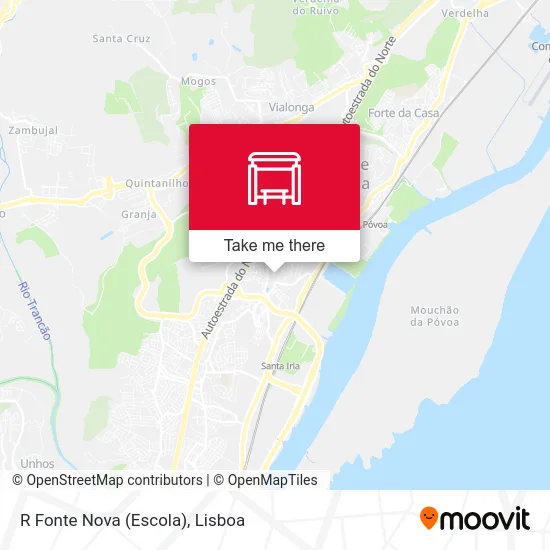 R Fonte Nova (Escola) map