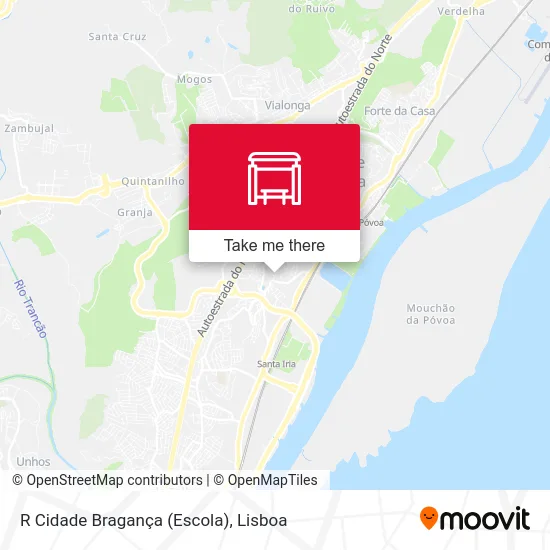 R Cidade Bragança (Escola) map