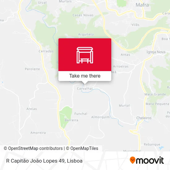 R Capitão João Lopes 49 map