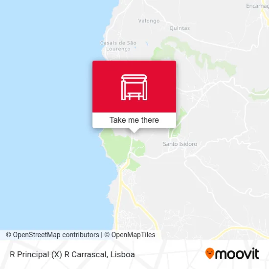 R Principal (X) R Carrascal map