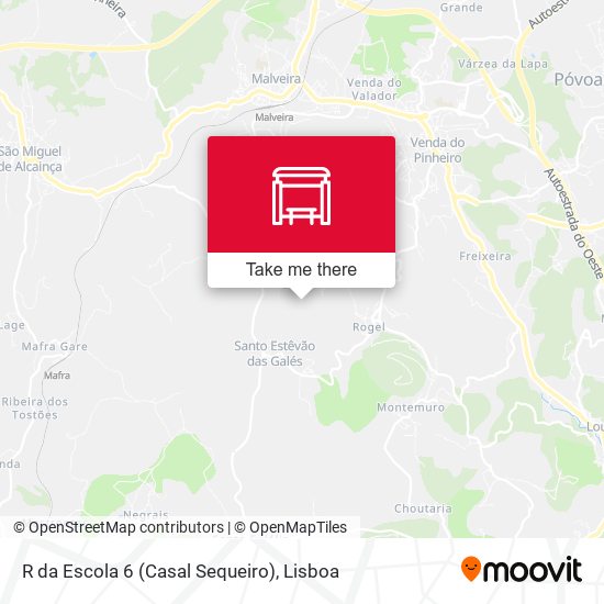 R da Escola 6 (Casal Sequeiro) map