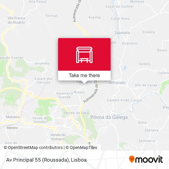 Av Principal 55 (Roussada) map
