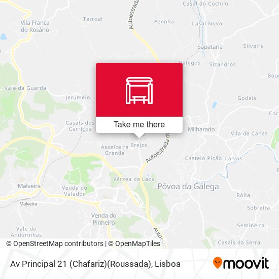 Av Principal 21 (Chafariz)(Roussada) mapa