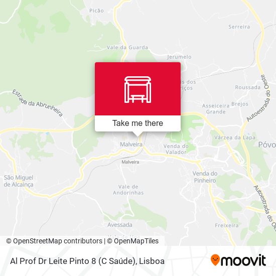 Al Prof Dr Leite Pinto 8 (C Saúde) map