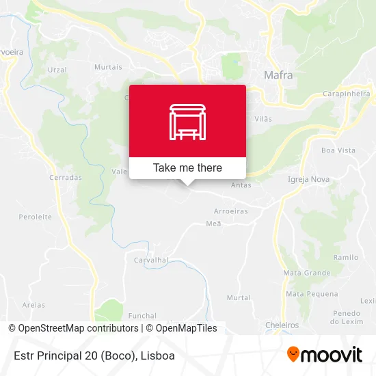 Estr Principal 20 (Boco) map