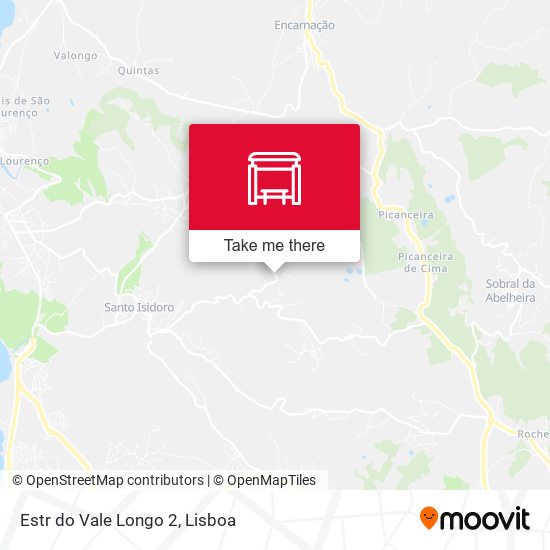 Estr do Vale Longo 2 mapa