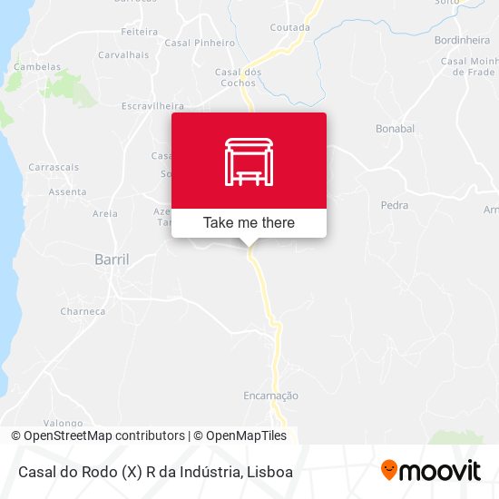 Casal do Rodo (X) R da Indústria map