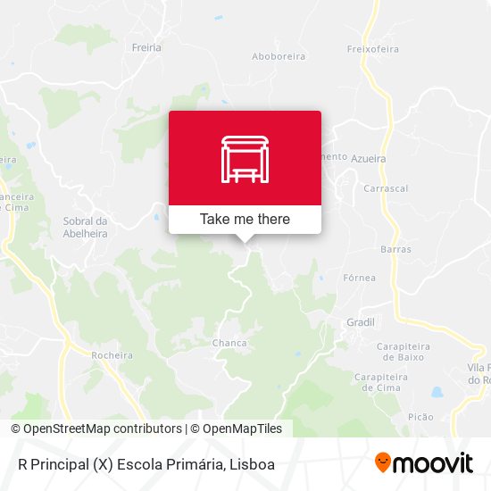 R Principal (X) Escola Primária map