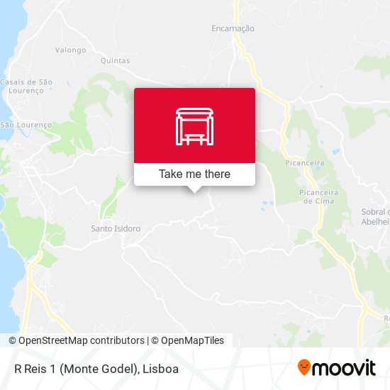 R Reis 1 (Monte Godel) map