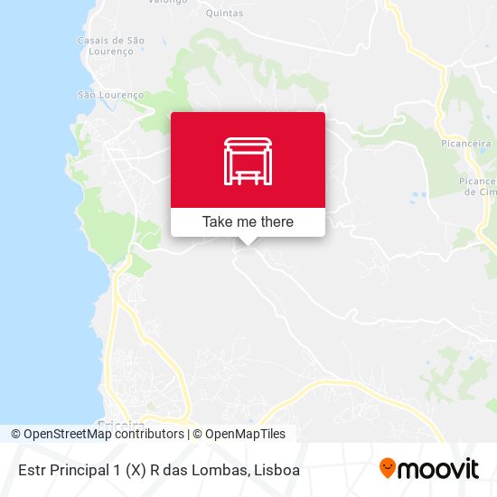 Estr Principal 1 (X) R das Lombas map