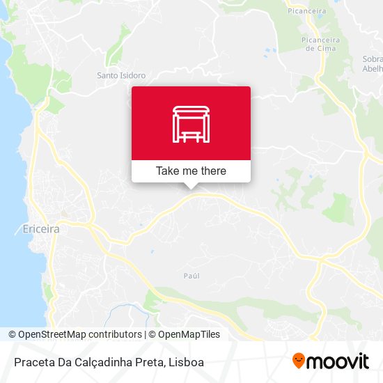 Praceta Da Calçadinha Preta mapa