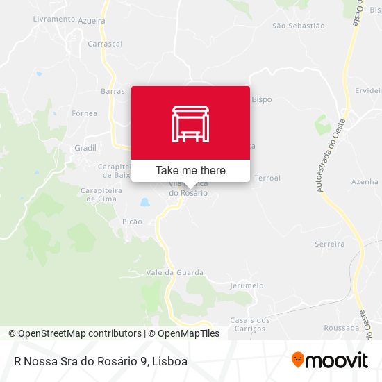 R Nossa Sra do Rosário 9 map