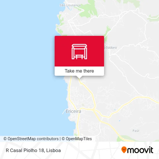 R Casal Piolho 18 map