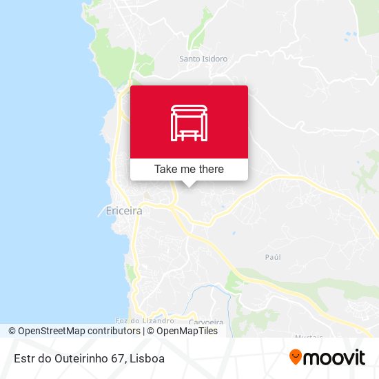 Estr do Outeirinho 67 mapa