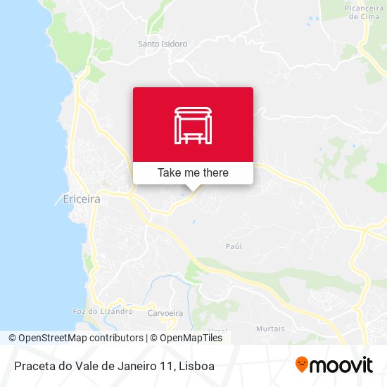 Praceta do Vale de Janeiro 11 map