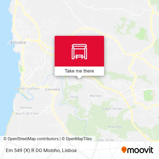 Em 549 (X) R DO Moinho map