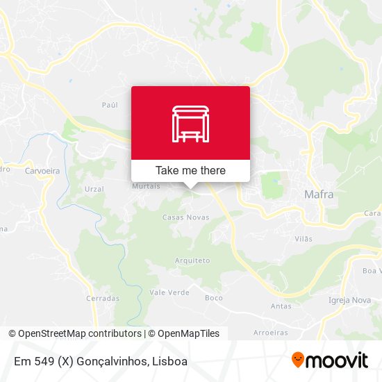 Em 549 (X) Gonçalvinhos map