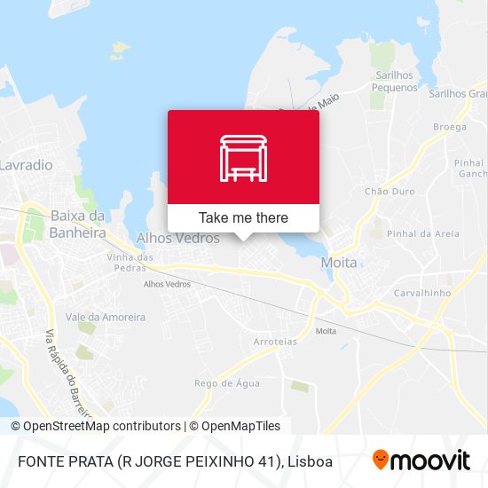 FONTE PRATA (R JORGE PEIXINHO 41) map