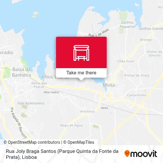 Rua Joly Braga Santos (Parque Quinta da Fonte da Prata) map