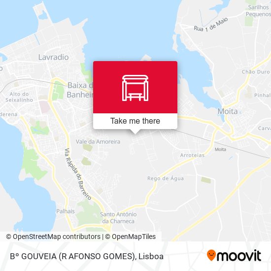 Bº GOUVEIA (R AFONSO GOMES) map