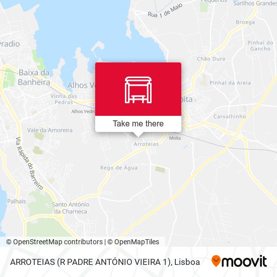 ARROTEIAS (R PADRE ANTÓNIO VIEIRA 1) mapa