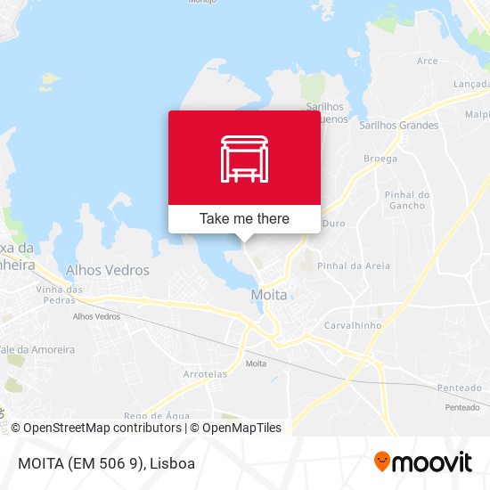 MOITA (EM 506 9) mapa