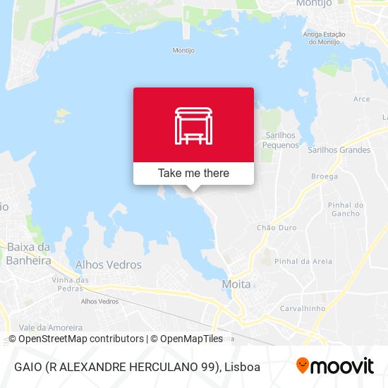GAIO (R ALEXANDRE HERCULANO 99) mapa