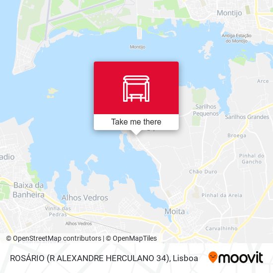ROSÁRIO (R ALEXANDRE HERCULANO 34) map