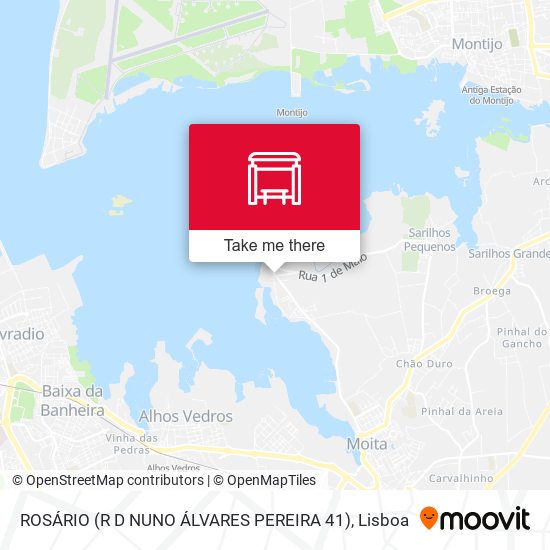 ROSÁRIO (R D NUNO ÁLVARES PEREIRA 41) mapa
