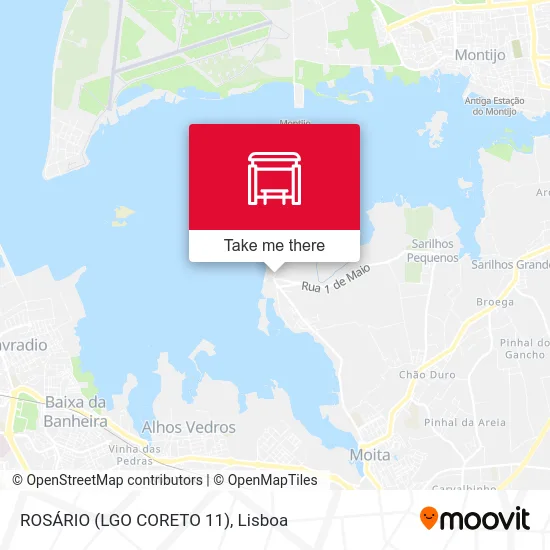 ROSÁRIO (LGO CORETO 11) map