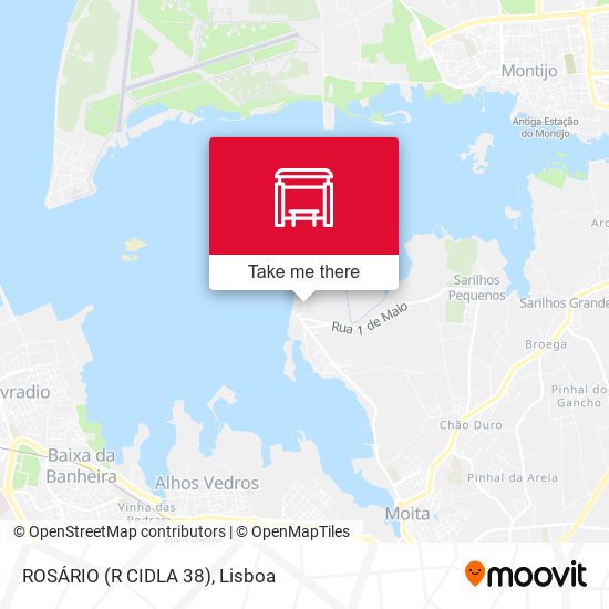 ROSÁRIO (R CIDLA 38) mapa