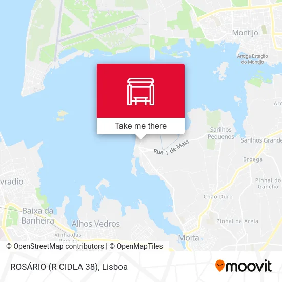 ROSÁRIO (R CIDLA 38) map