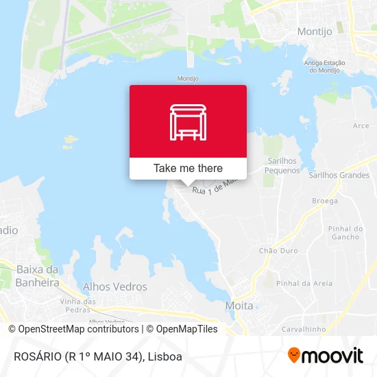 ROSÁRIO (R 1º MAIO 34) map