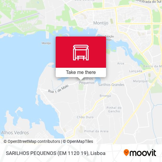 SARILHOS PEQUENOS (EM 1120 19) map