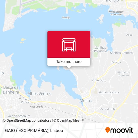 GAIO ( ESC PRIMÁRIA) mapa