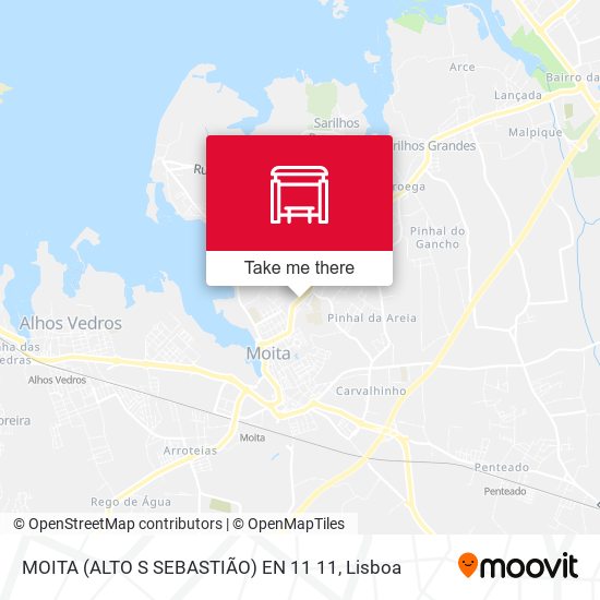 MOITA (ALTO S SEBASTIÃO) EN 11 11 map