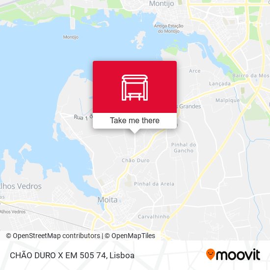 CHÃO DURO X EM 505 74 map