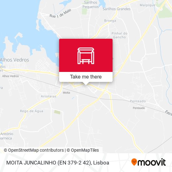 MOITA JUNCALINHO (EN 379-2 42) mapa