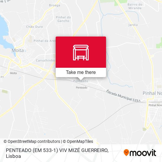 PENTEADO (EM 533-1) VIV MIZÉ GUERREIRO map