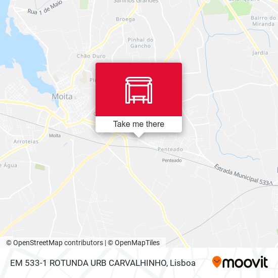 EM 533-1 ROTUNDA URB CARVALHINHO map