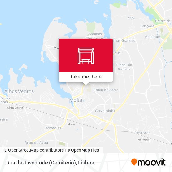 Rua da Juventude (Cemitério) map
