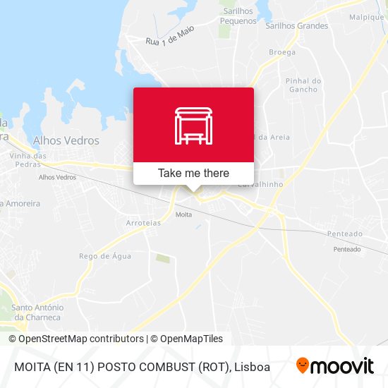 MOITA (EN 11) POSTO COMBUST (ROT) map