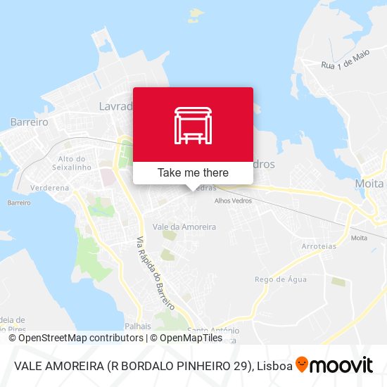 VALE AMOREIRA (R BORDALO PINHEIRO 29) map