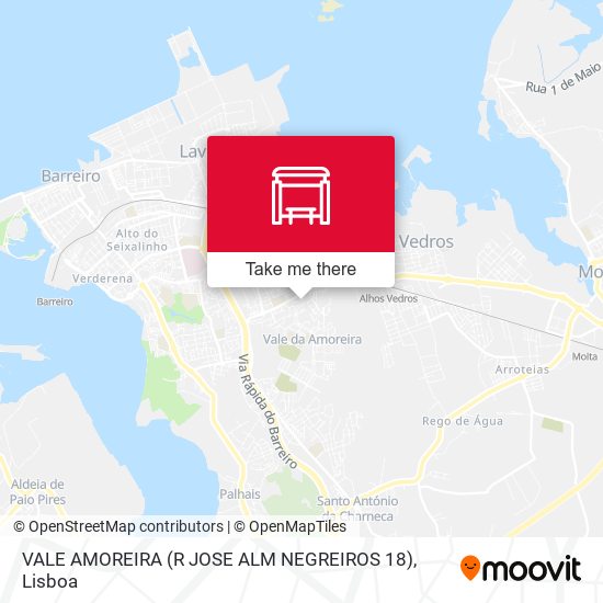 VALE AMOREIRA (R JOSE ALM NEGREIROS 18) map