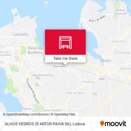 ALHOS VEDROS (R ARTUR PAIVA 56) map