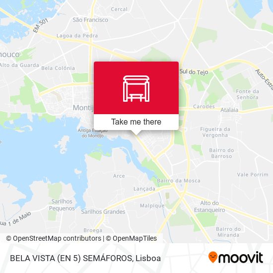 BELA VISTA (EN 5) SEMÁFOROS mapa