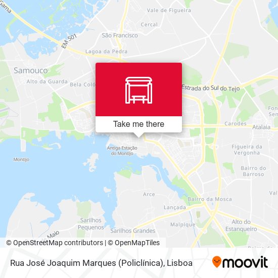 Rua José Joaquim Marques (Policlínica) map