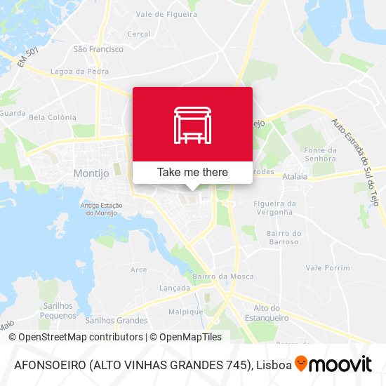 AFONSOEIRO (ALTO VINHAS GRANDES 745) map