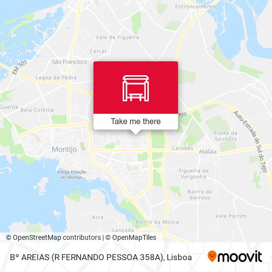 Bº AREIAS (R FERNANDO PESSOA 358A) map
